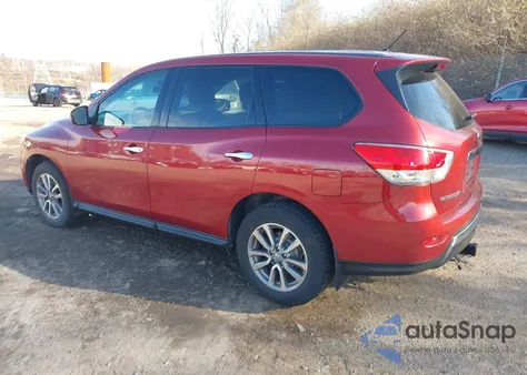 2014 Nissan Pathfinder S from USA, damaged, VIN 5N1AR2MM0EC731662